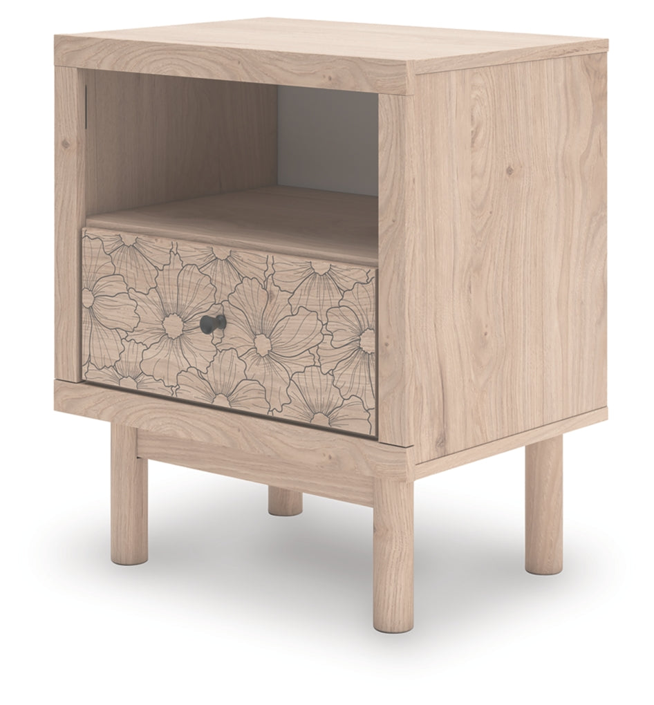 Shapella One Drawer Night Stand