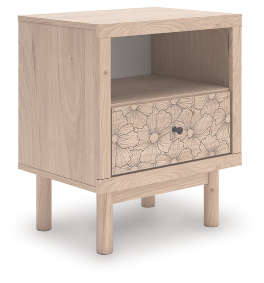 Shapella One Drawer Night Stand