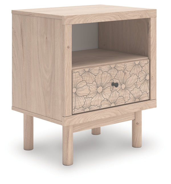 Shapella One Drawer Night Stand