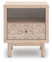 Shapella One Drawer Night Stand