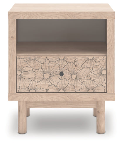 Shapella One Drawer Night Stand