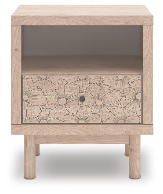 Shapella One Drawer Night Stand
