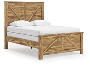 Maystonna Crossbuck Bedroom Set + Free 55" Smart TV