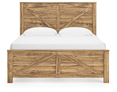 Branstony King Crossbuck Panel Bed