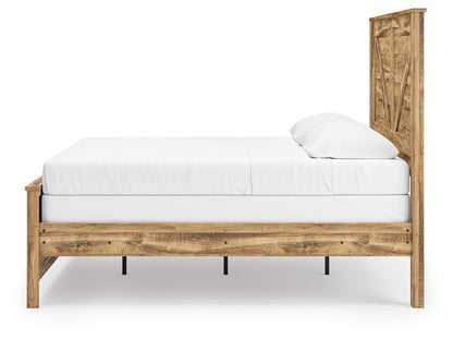 Branstony King Crossbuck Panel Bed