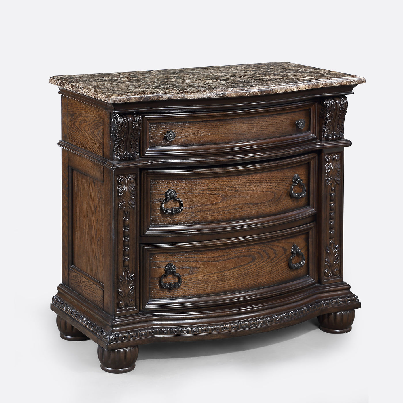 Stanley Night Stand -Coffee Brown
