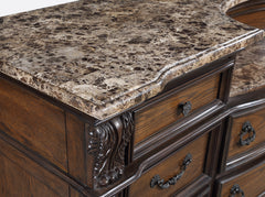Stanley Dresser -Coffee Brown