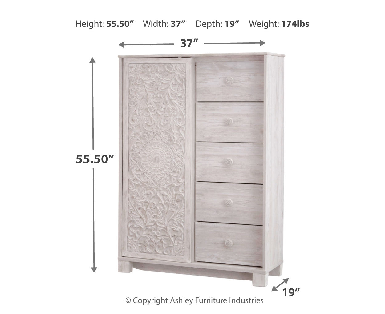 Paxberry Dressing Chest