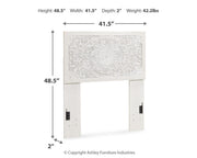 Paxberry Twin Panel Headboard