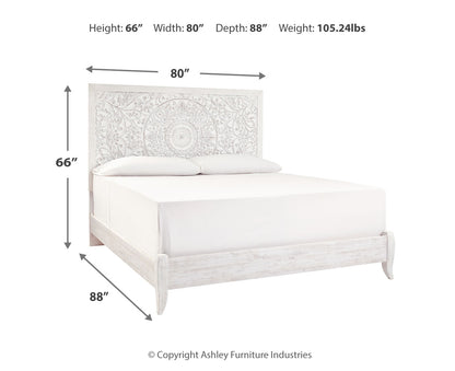 Paxberry King Panel Bed
