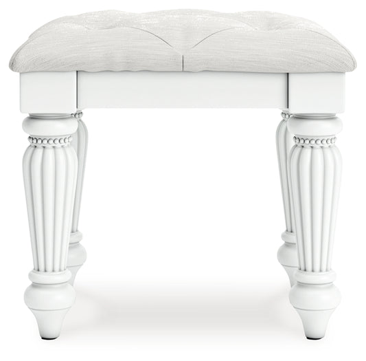 Maylilly Vanity Upholstered Stool