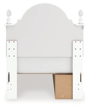 Kozlani Twin Upholstered Panel Storage Bed, Dresser, Mirror and Nightstand