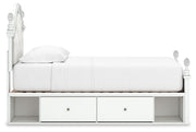 Maylilly Twin Upholstered Panel Storage Bed