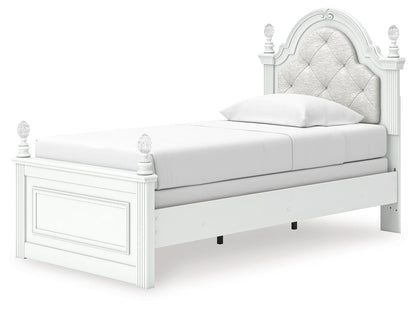 Maylilly Twin Upholstered Panel Bed