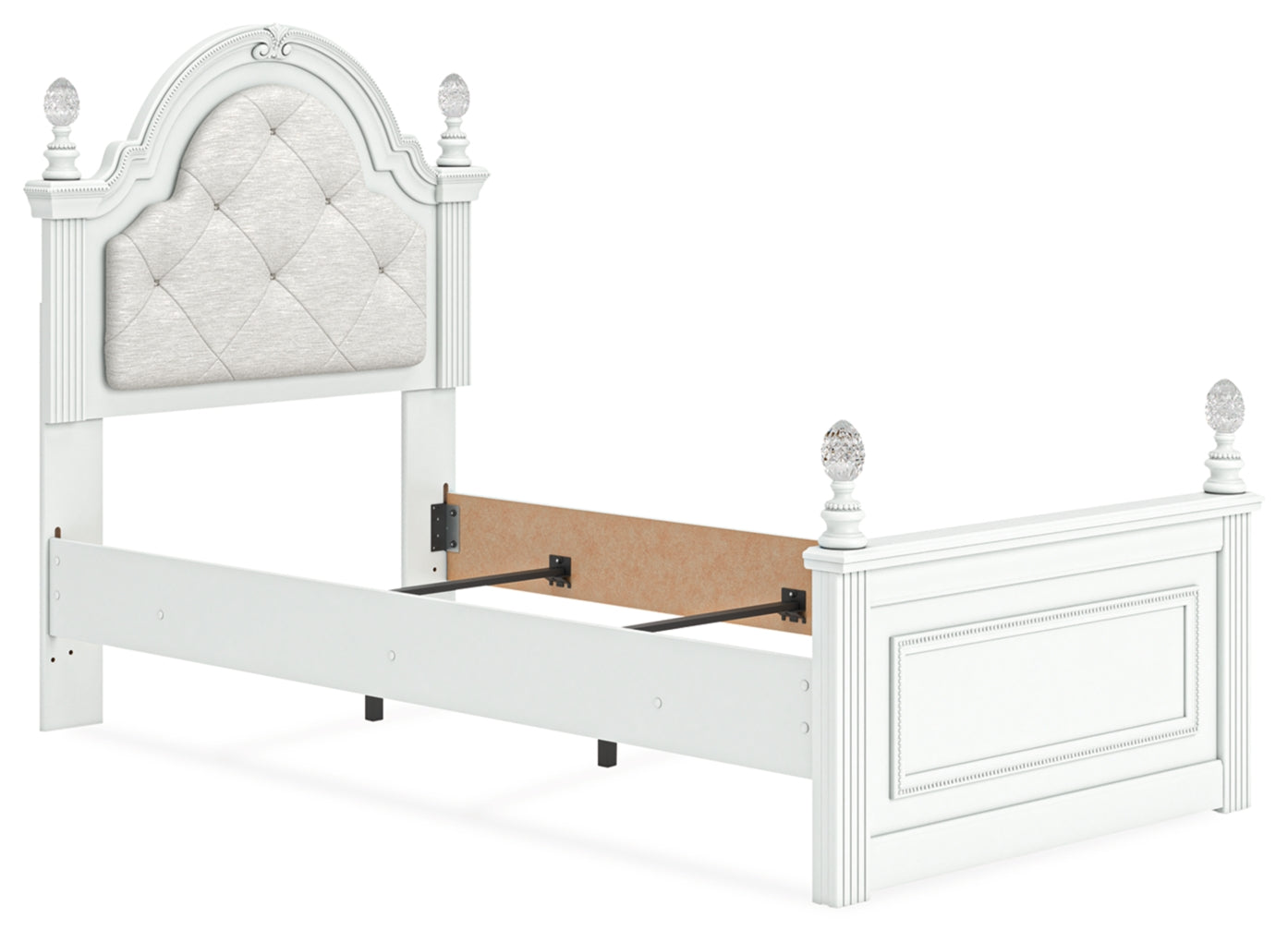 Maylilly Twin Upholstered Panel Bed