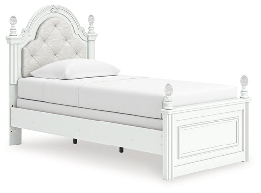 Maylilly Twin Upholstered Panel Bed