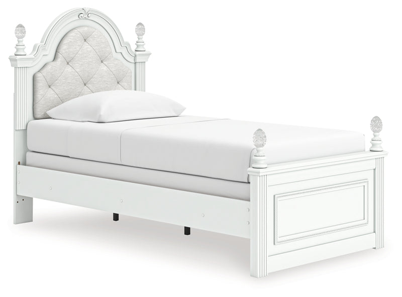 Maylilly Twin Upholstered Panel Bed