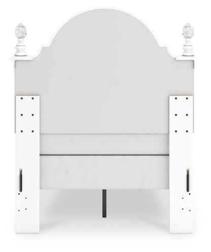 Maylilly Twin Upholstered Panel Bed