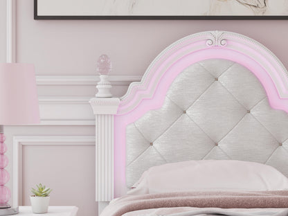 Maylilly Twin Upholstered Panel Bed
