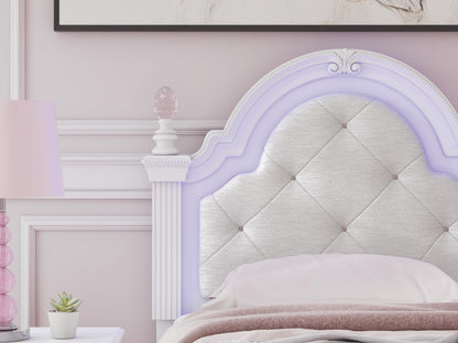 Maylilly Twin Upholstered Panel Bed