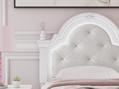 Maylilly Twin Upholstered Panel Bed