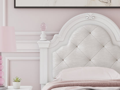Maylilly Twin Upholstered Panel Bed