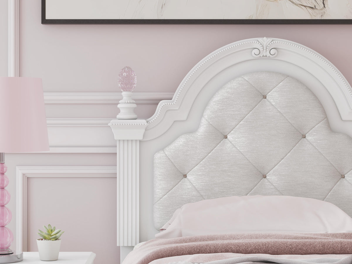 Maylilly Twin Upholstered Panel Bed