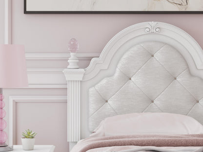 Maylilly Twin Upholstered Panel Bed