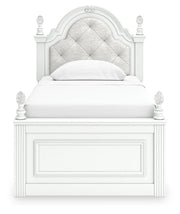 Maylilly Twin Upholstered Panel Bed