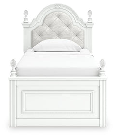 Maylilly Twin Upholstered Panel Bed