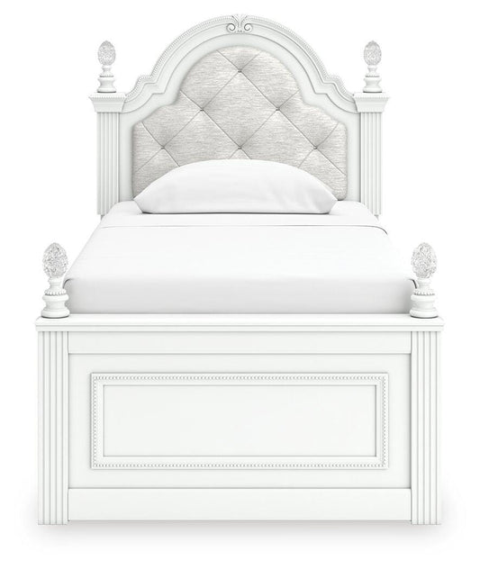 Maylilly Twin Upholstered Panel Bed