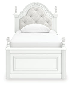 Maylilly Twin Upholstered Panel Bed