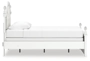 Kozlani Twin Upholstered Panel Bed, Dresser, Mirror and Nightstand