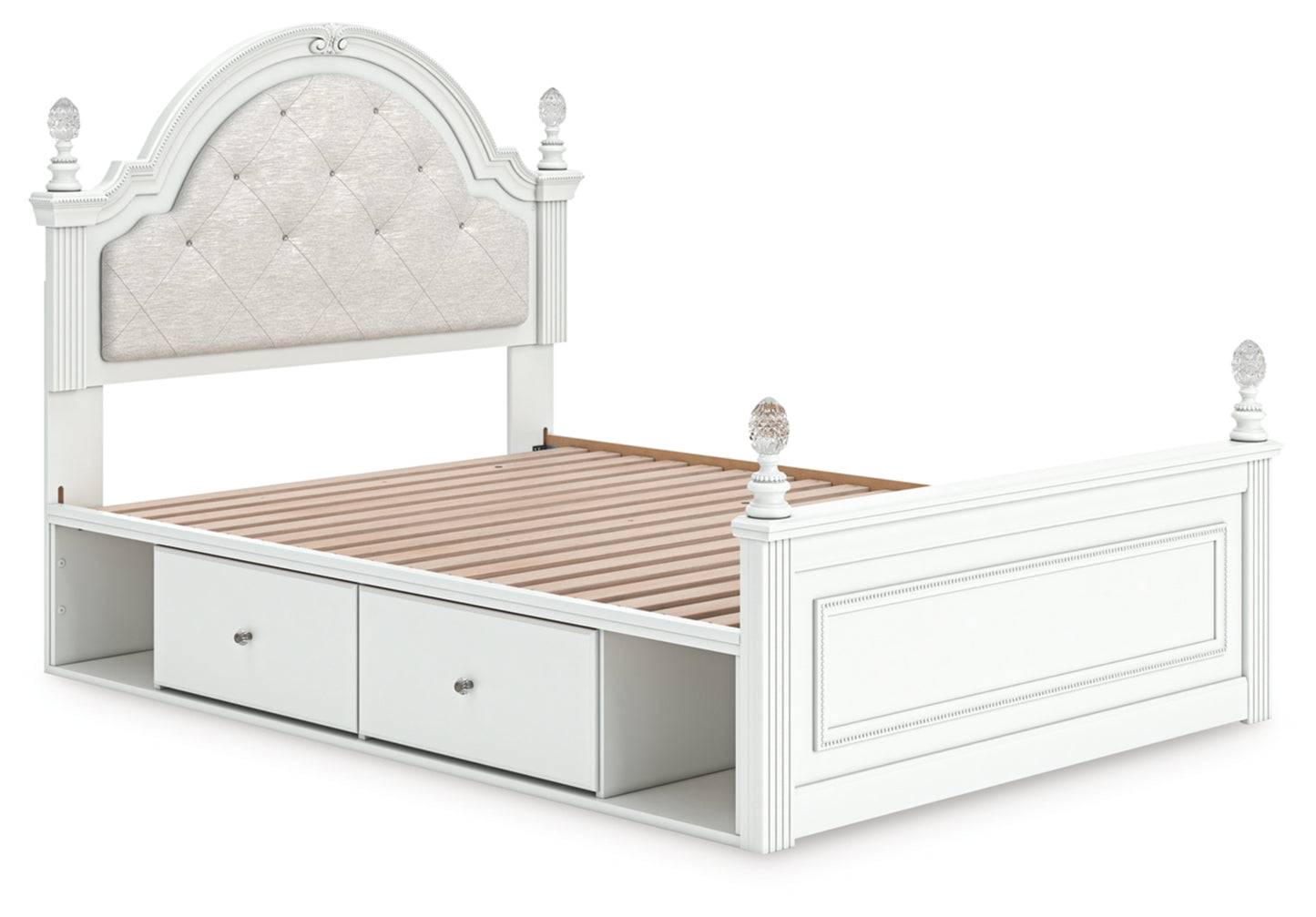 Maylilly Full Upholstered Panel Storage Bed
