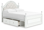 Maylilly Full Upholstered Panel Storage Bed