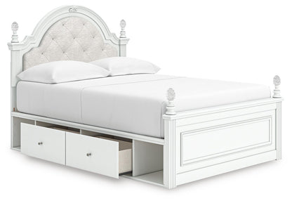 Maylilly Full Upholstered Panel Storage Bed