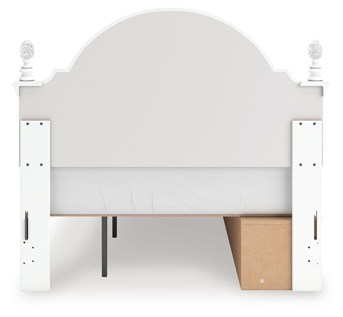 Maylilly Full Upholstered Panel Storage Bed