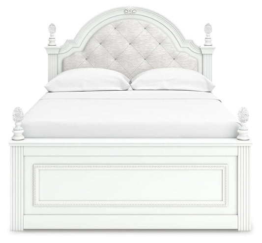 Maylilly Full Upholstered Panel Storage Bed