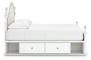 Maylilly Full Upholstered Panel Storage Bed