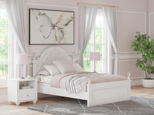 Maylilly Full Upholstered Panel Bed