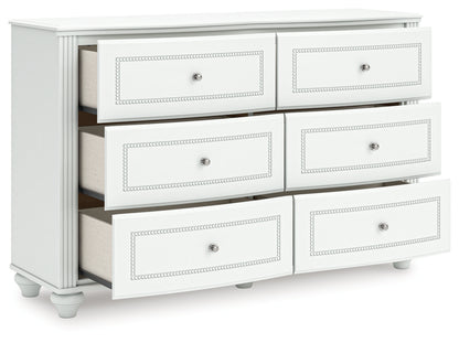 Maylilly Six Drawer Dresser
