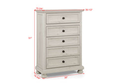 Claribelle Chest-White