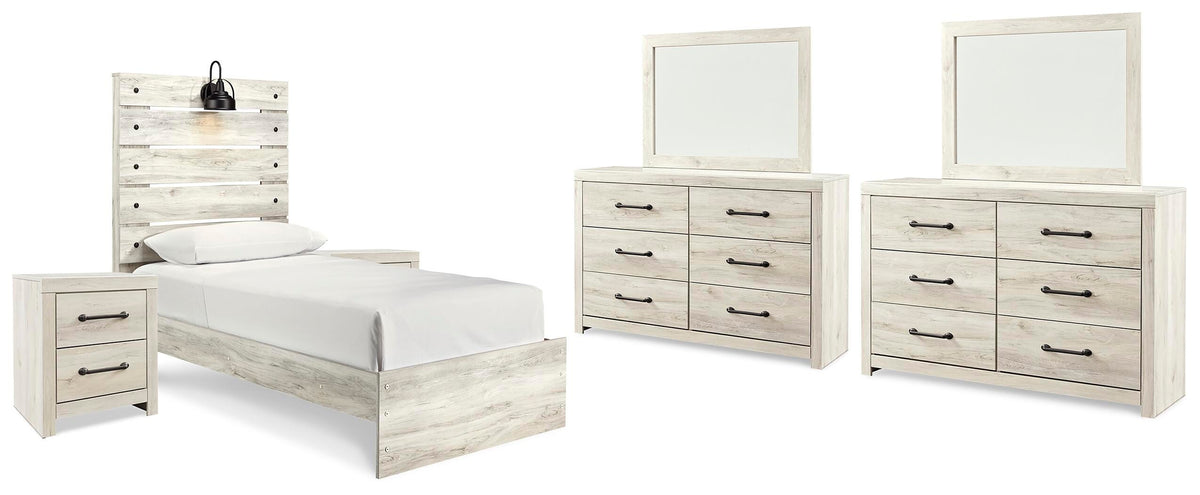 juego de recámara Cambeck Twin Panel 7PC