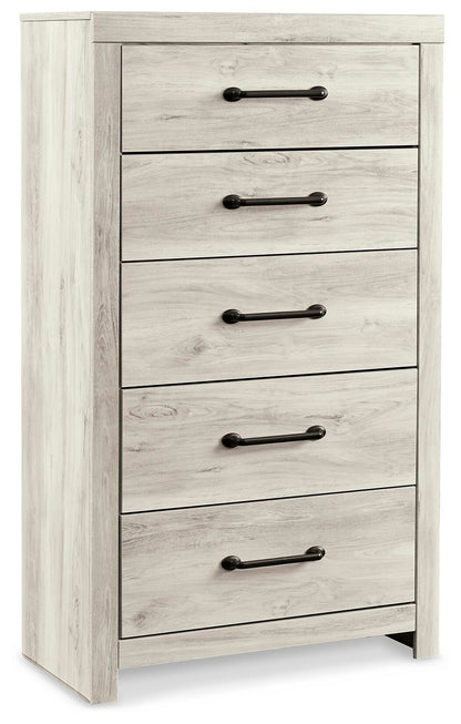 Cambeck King Panel 5PC Bedroom Set with 2 Nightstands