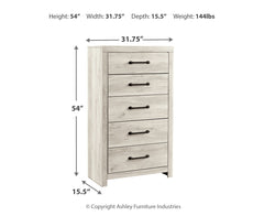 Cambeck Five Drawer Chest