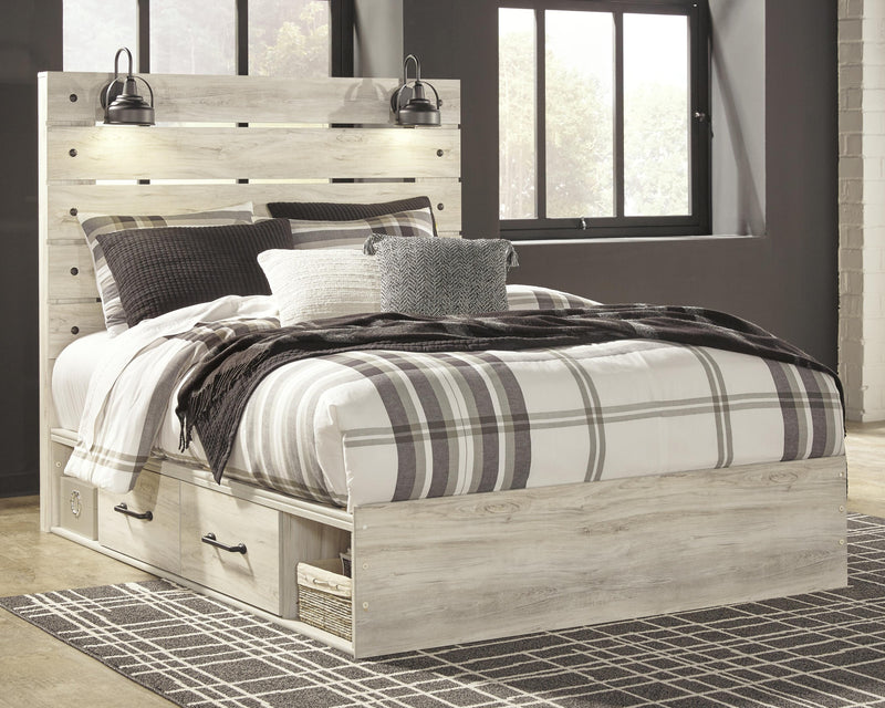 Juego de dormitorio Cambeck Queen de 4 piezas con almacenamiento