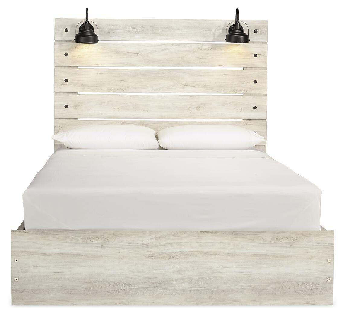 Cambeck Queen Panel Bed with Storage and Dresser