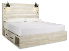 Juego de dormitorio Cambeck Queen de 4 piezas con almacenamiento