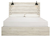 Cambeck King Panel Bed with 4 Storage Drawers