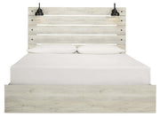 Cambeck King Panel Bed with Storage, Chest and Nightstand